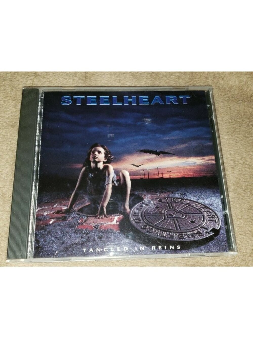 STEELHEART cd TANGLED IN REINS columbia house edition